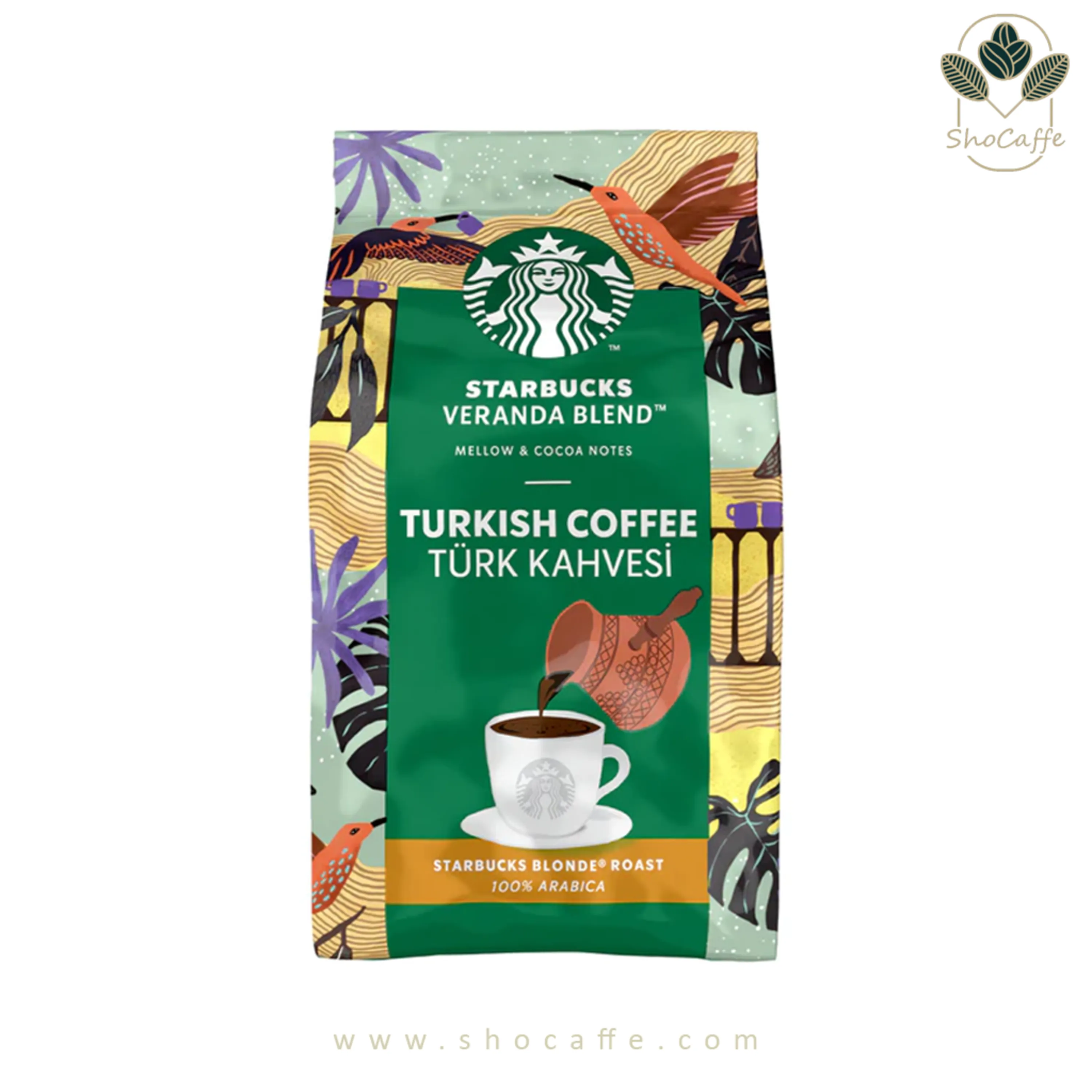 پودر قهوه استارباکس مدل Veranda-با نت کاکائویی و شکلاتی